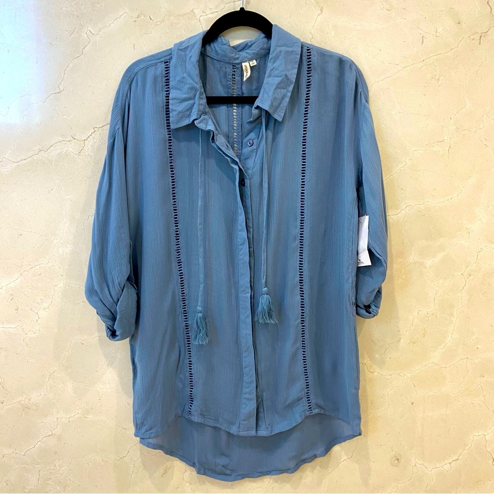 Rip Curl Blue Coverup